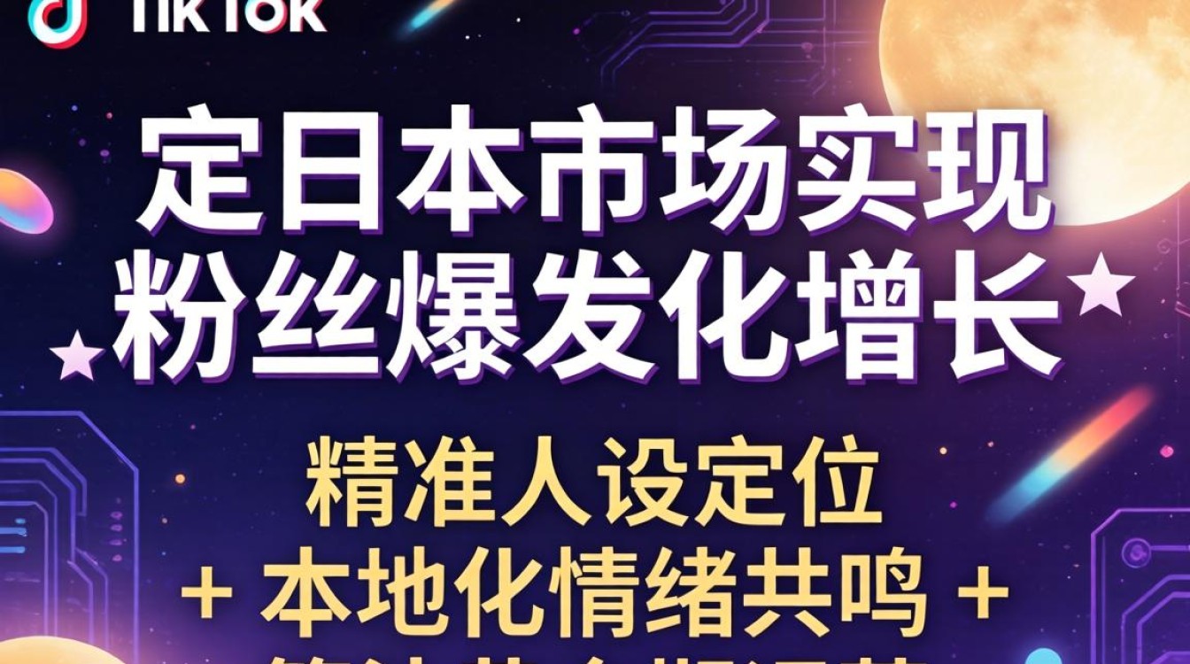 TikTok 精选日本女粉丝增长运营秘籍