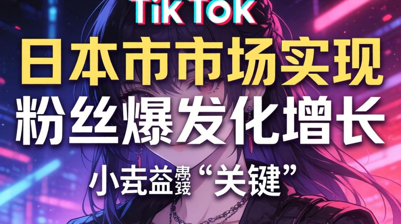 TikTok 精选日本女粉丝增长运营秘籍