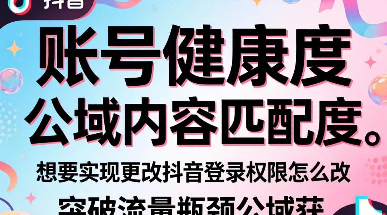 更改抖音登录权限怎么改