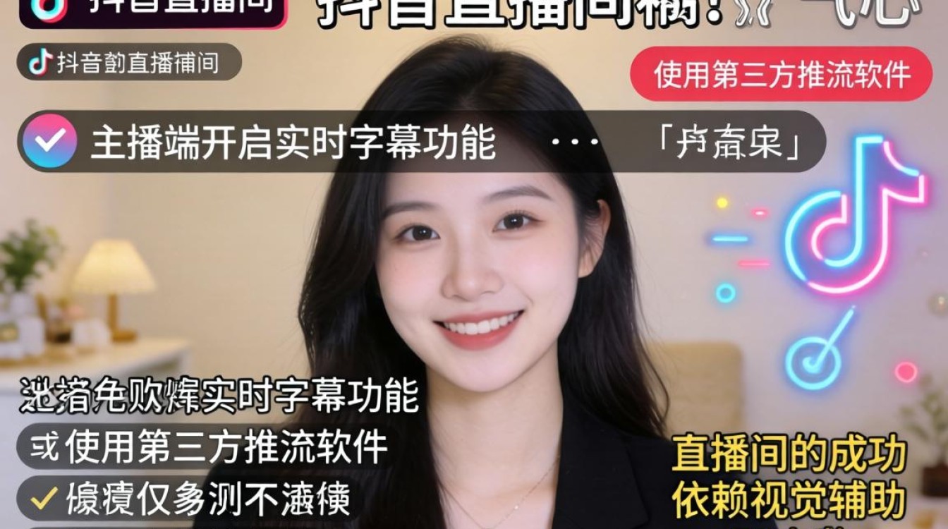 直播放字幕技巧与带货玩法