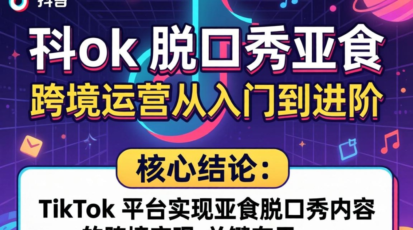 TikTok 脱口秀亚裔跨境运营从入门到进阶