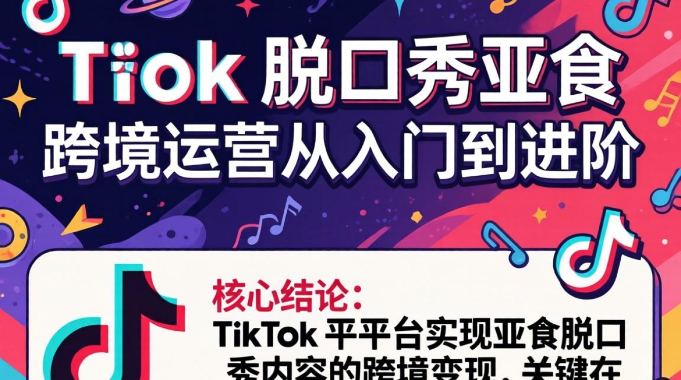 TikTok 脱口秀亚裔跨境运营从入门到进阶