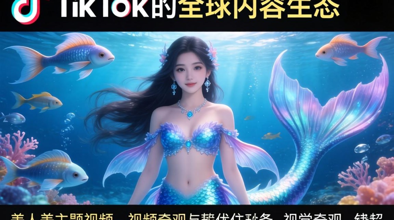 TikTok 美人鱼视频怎么做
