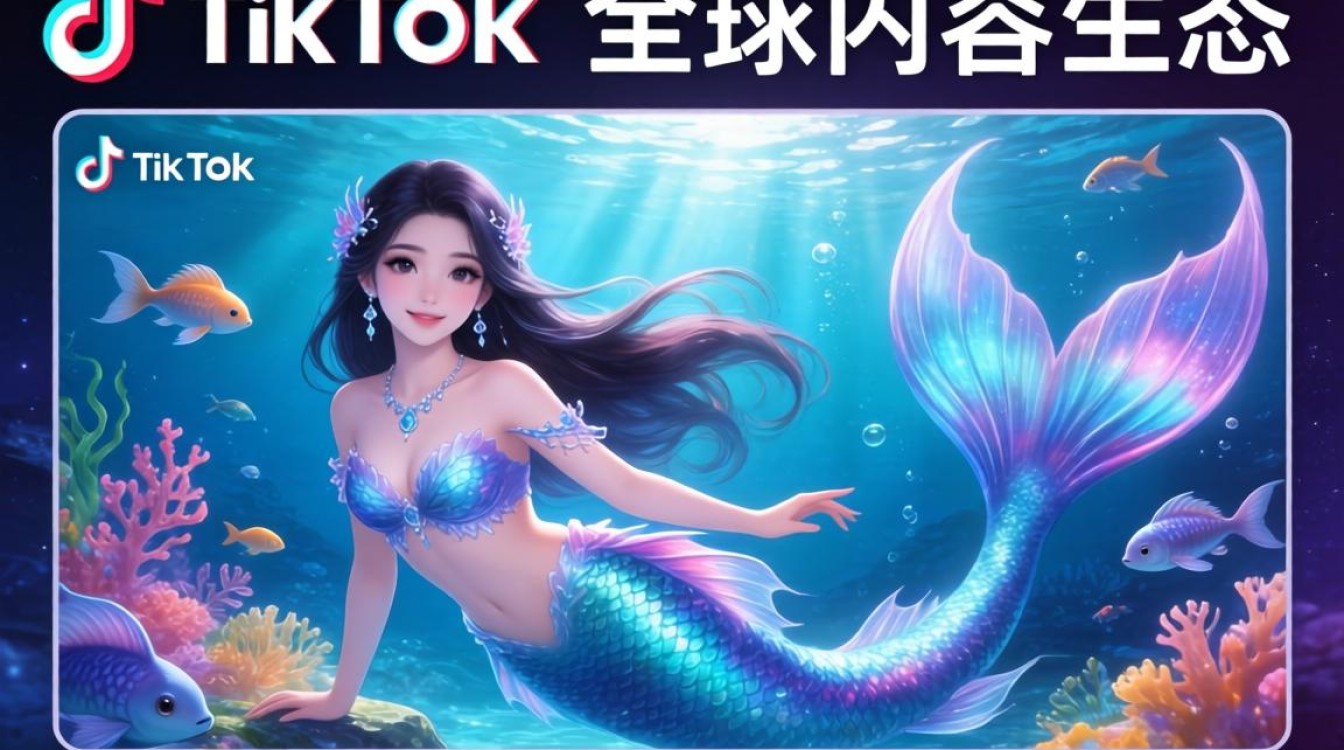TikTok 美人鱼视频怎么做