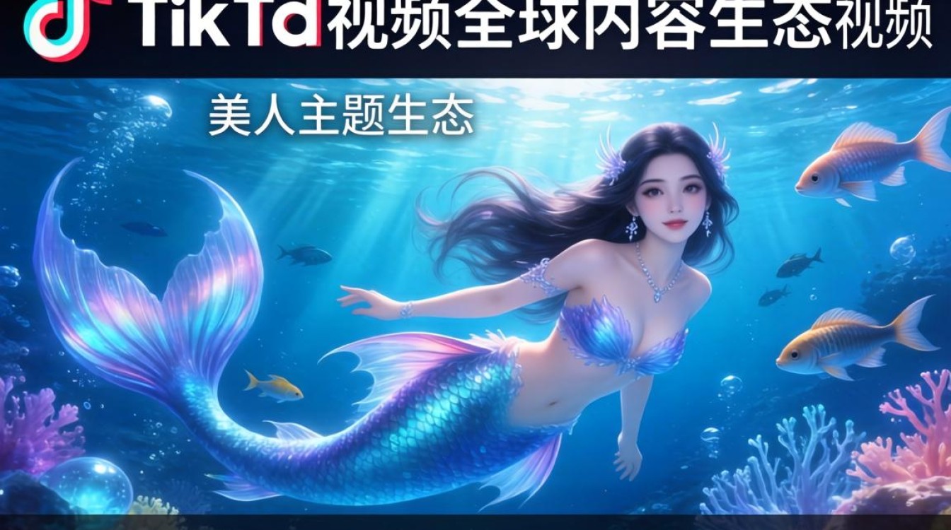TikTok 美人鱼视频怎么做
