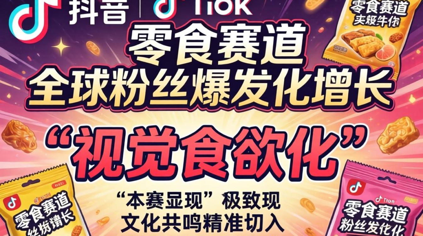 TikTok 中零食 全球账号粉丝增长秘籍