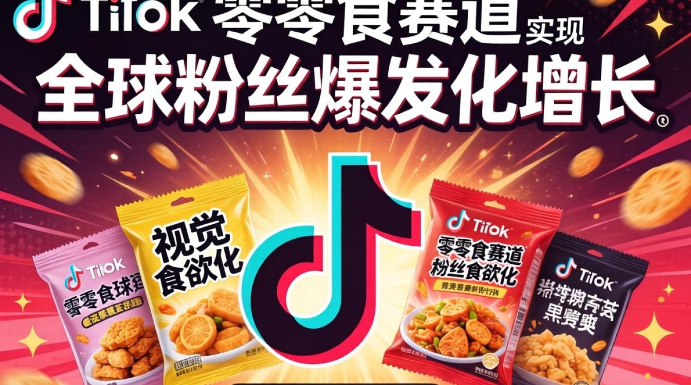 TikTok 中零食 全球账号粉丝增长秘籍