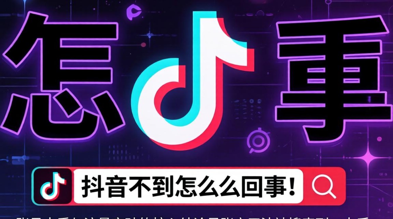 抖音账户查不到怎么回事