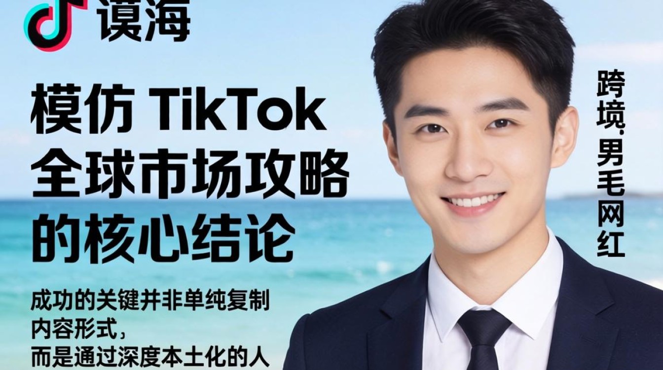 跨境出海如何模仿 TikTok 男网红
