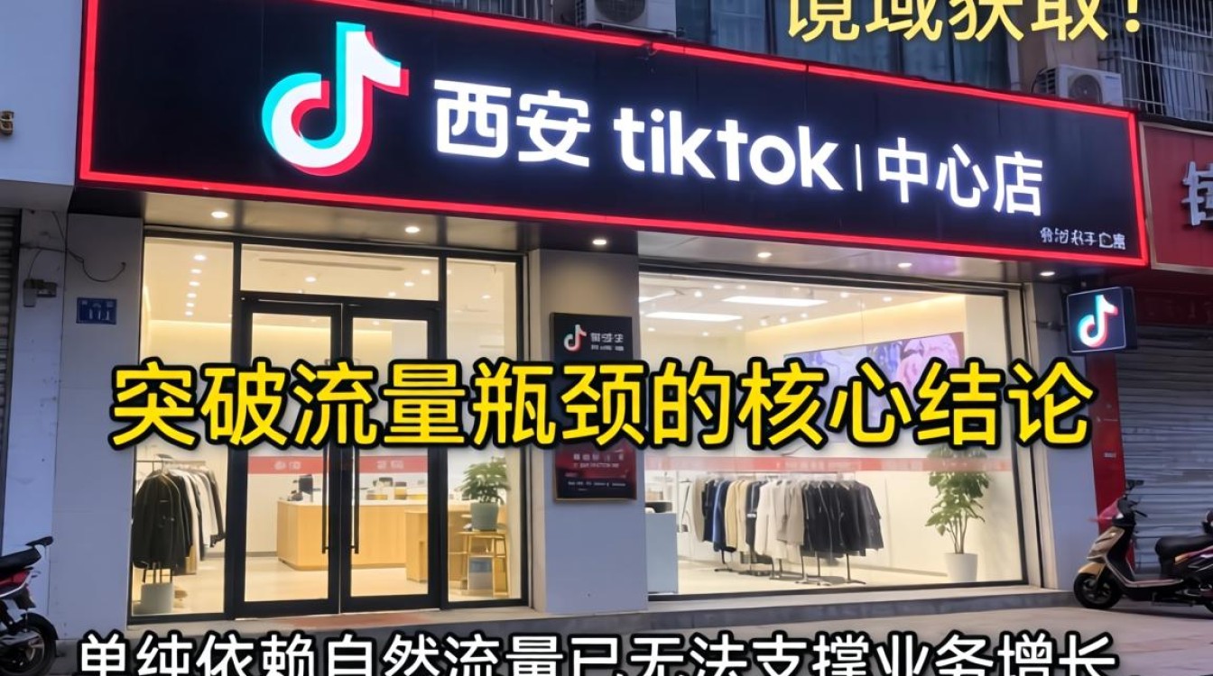 公域获取西安 TikTok 中心店如何突破流量瓶颈