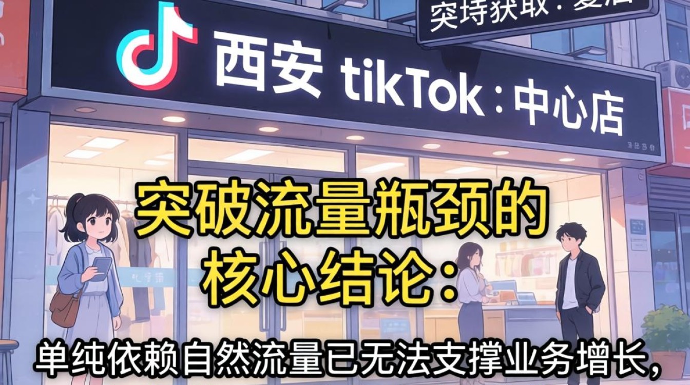 公域获取西安 TikTok 中心店如何突破流量瓶颈