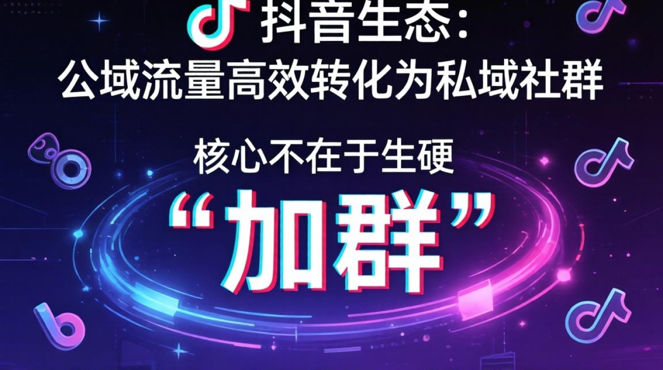 抖音加群聊号技巧与规模化增长方法