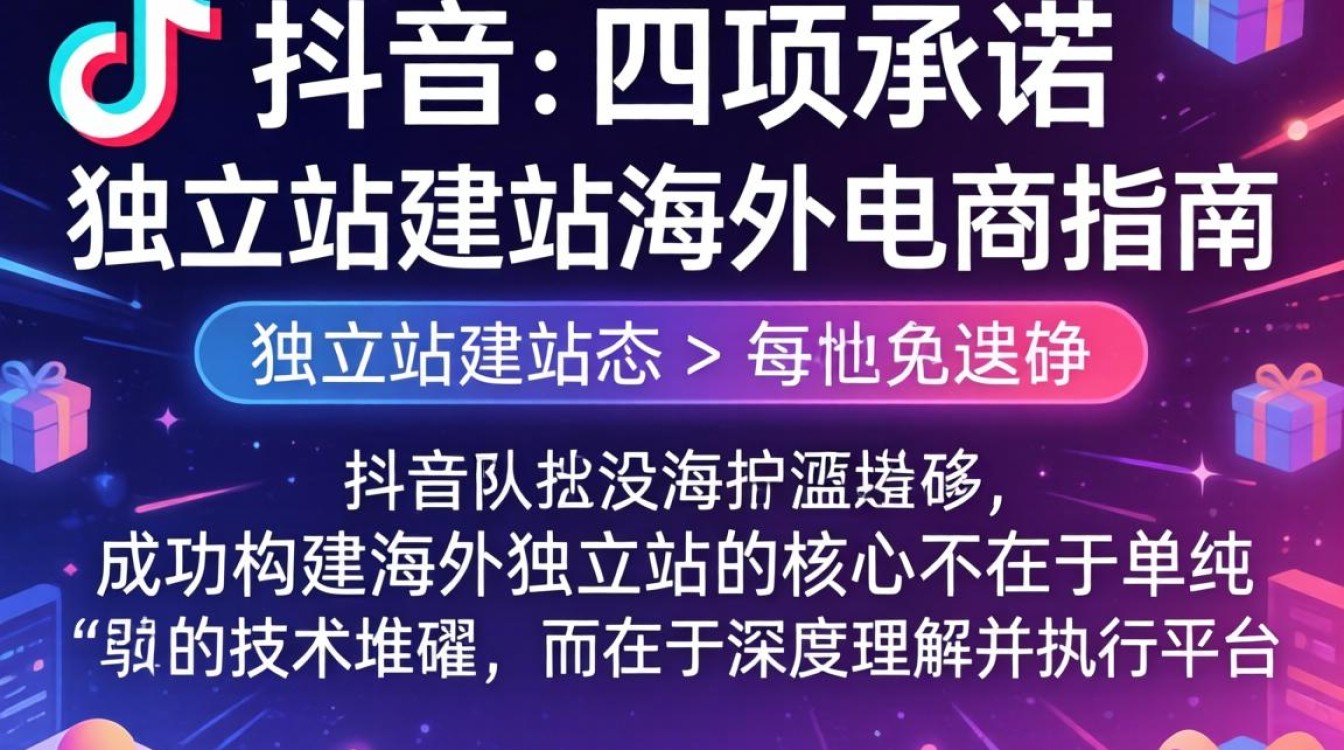 TikTok 四项承诺独立站建站海外电商指南
