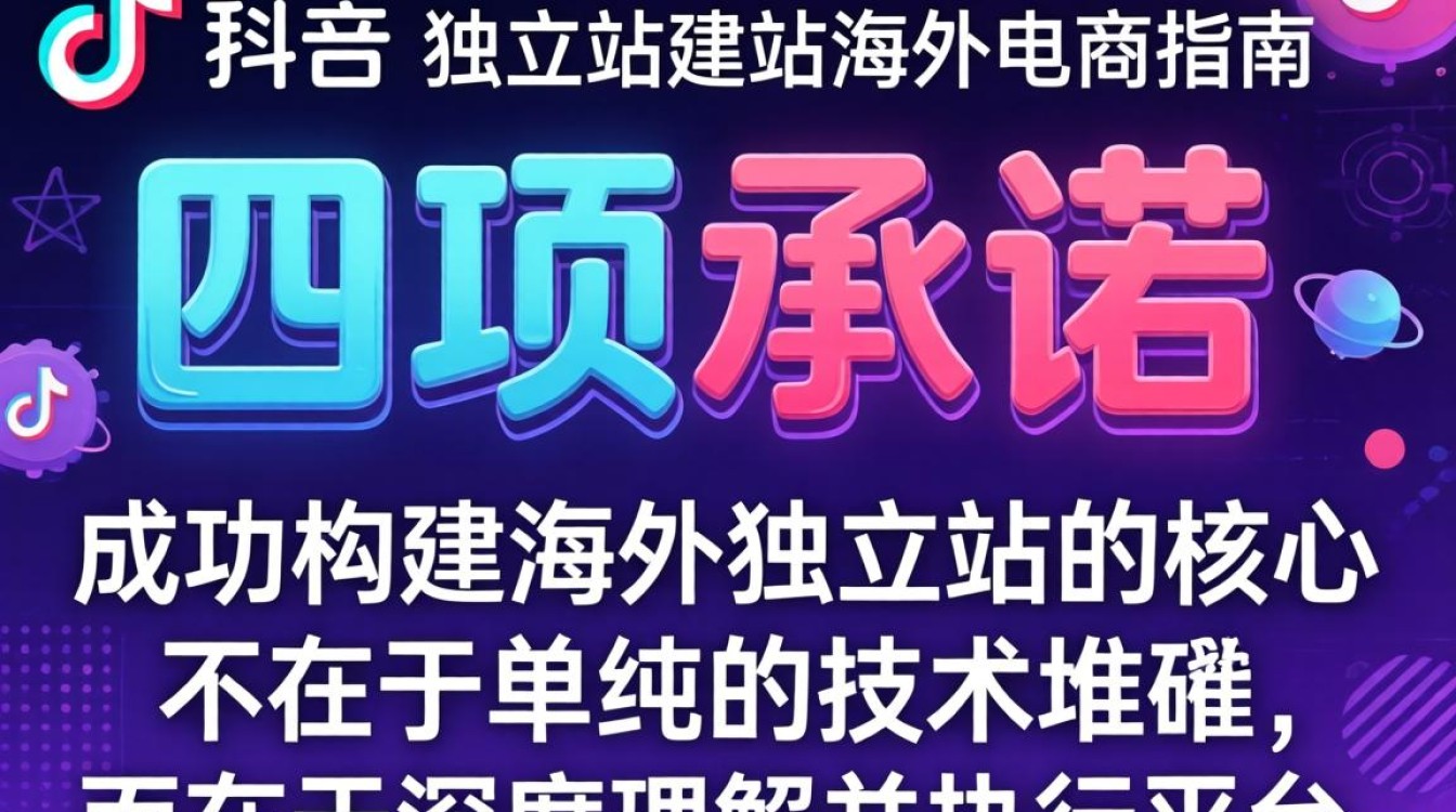 TikTok 四项承诺独立站建站海外电商指南