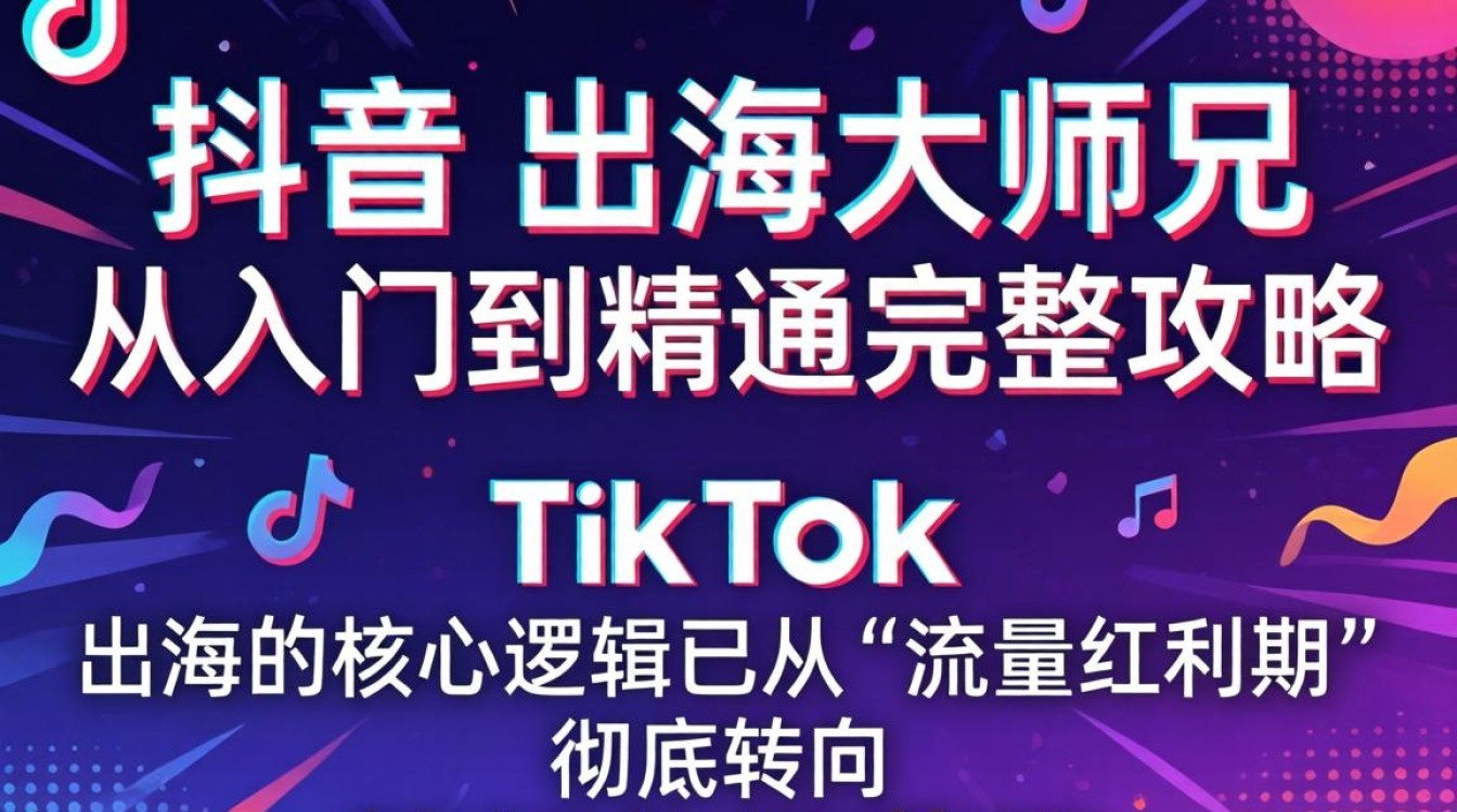 TikTok 出海大师兄从入门到精通完整攻略