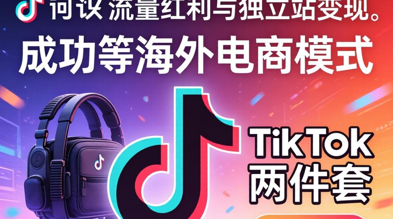 TikTok 两件套独立站建站海外电商指南