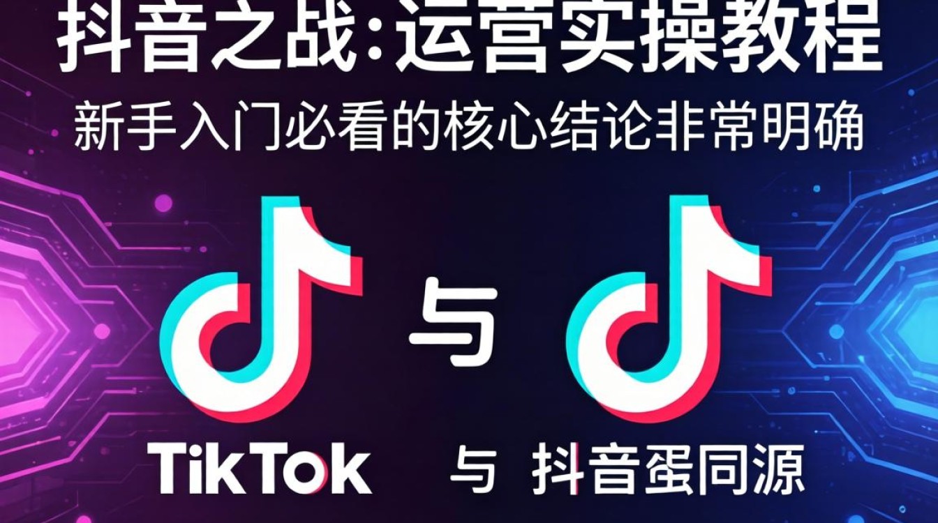 TikTok 和抖音之战运营实操教程新手入门必看