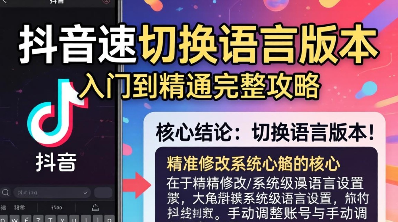 抖音怎么快速切换语言版