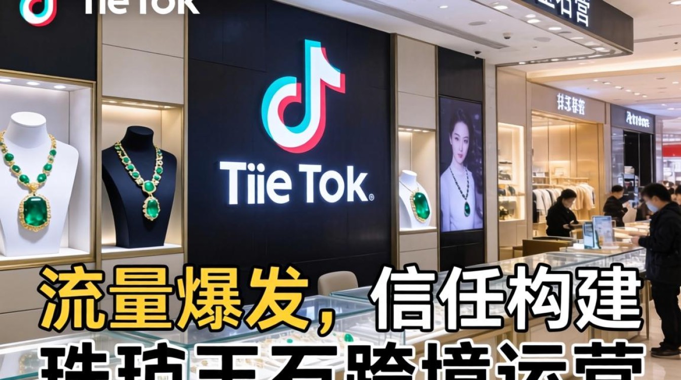 TikTok 珠宝玉石跨境运营从入门到进阶