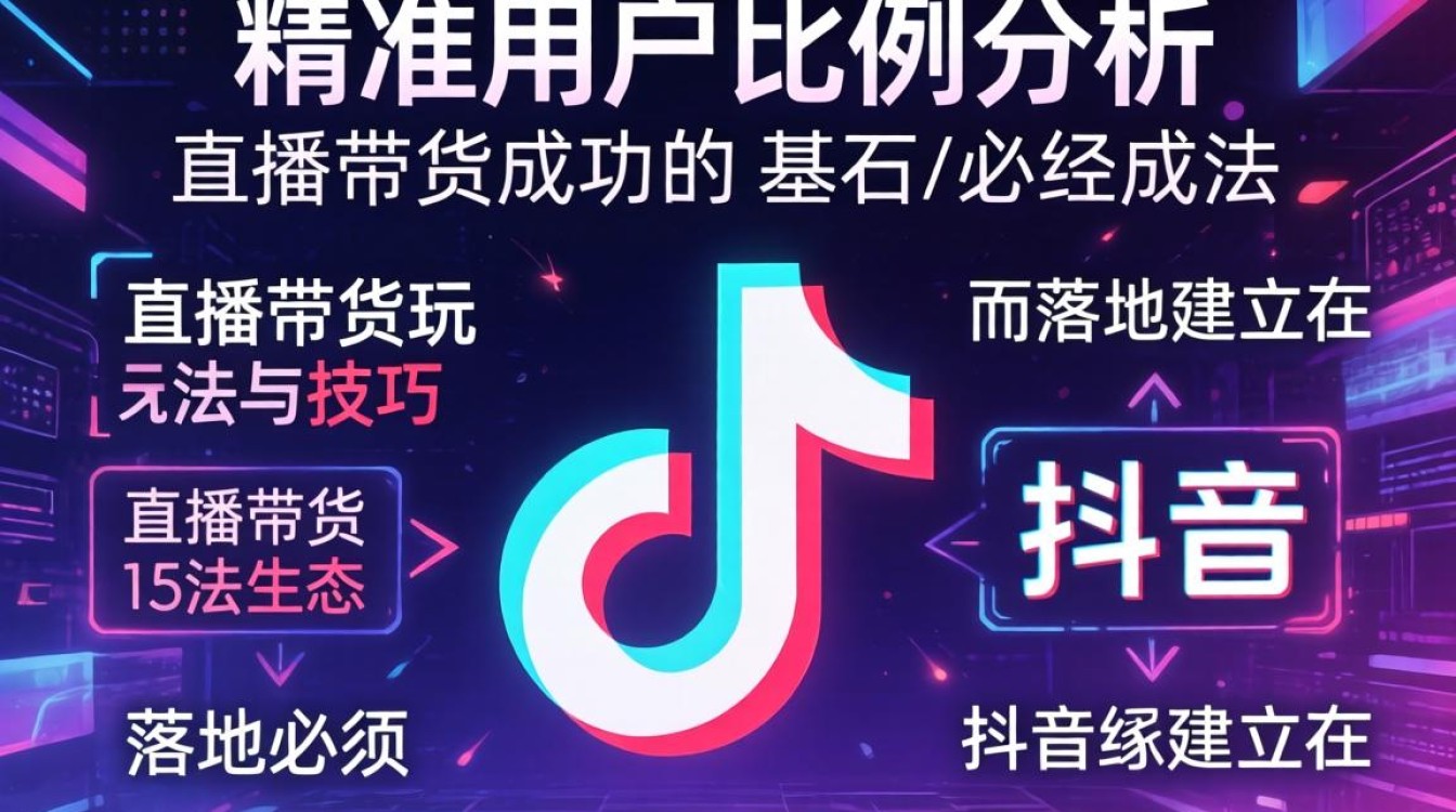 抖音用户比例查询方法与直播带货玩法技巧