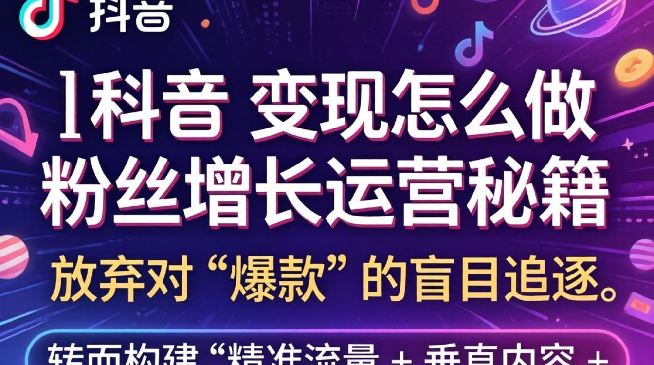 TikTok 变现教程及粉丝增长运营秘籍