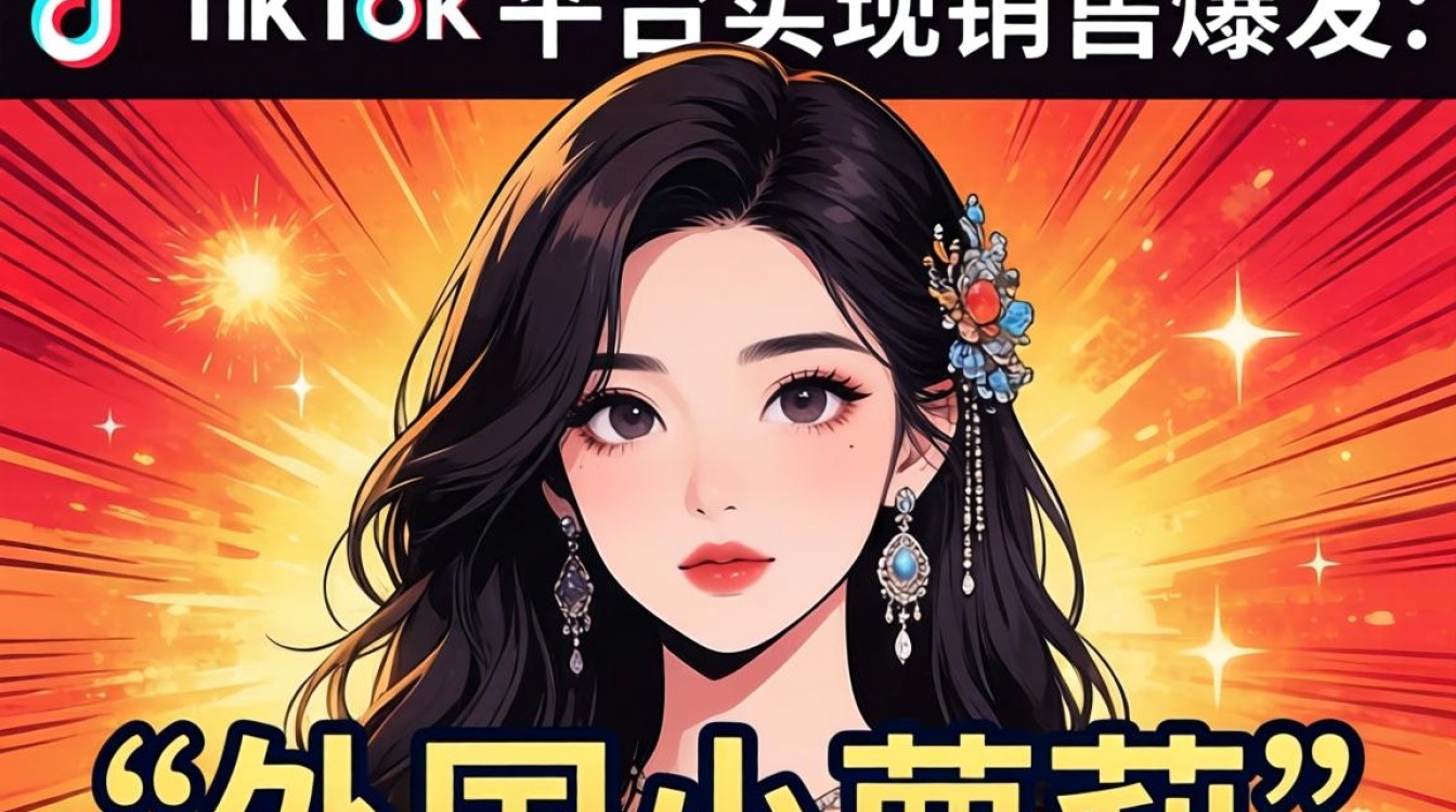 外国小萝莉 TikTok 带货怎么做