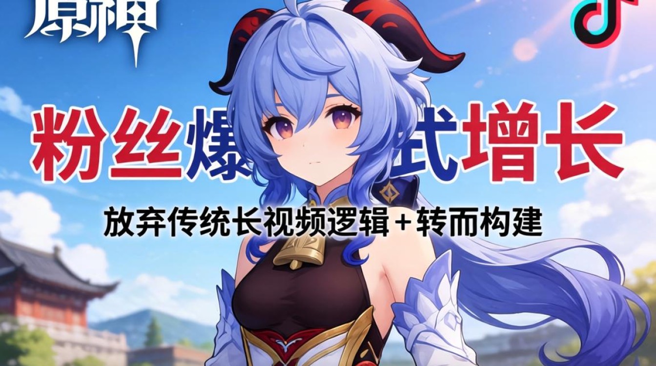 原神 TikTok 运营涨粉技巧