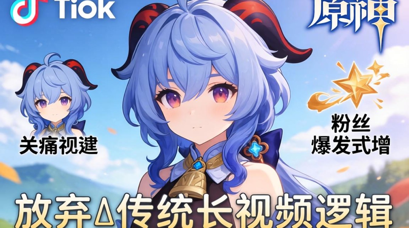原神 TikTok 运营涨粉技巧