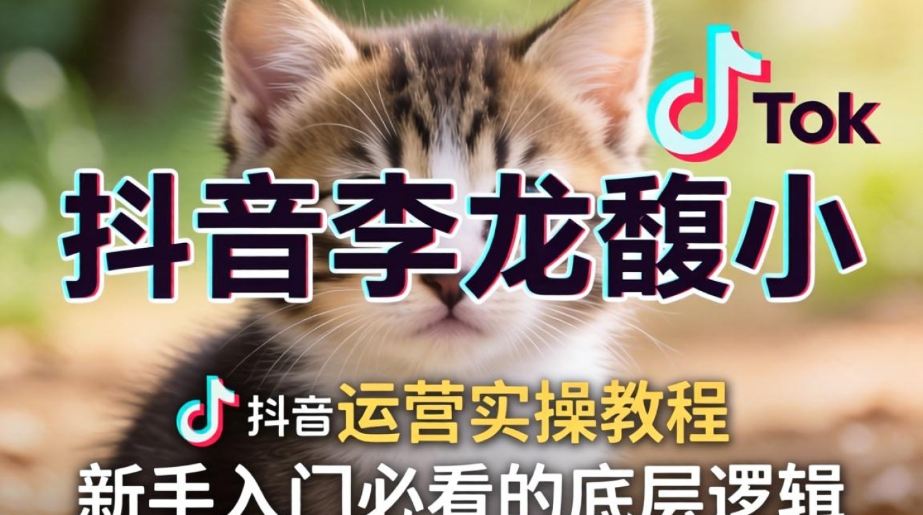 抖音李龙馥小猫 tiktok 运营实操教程