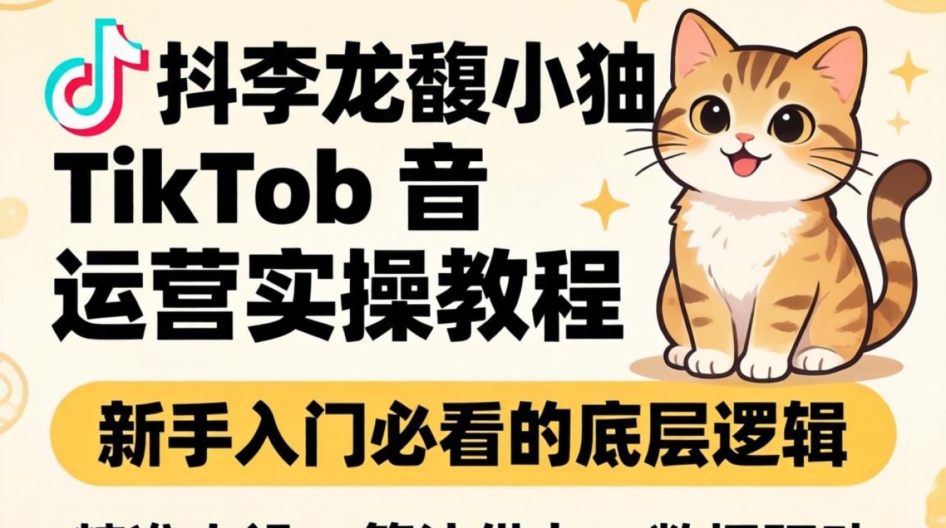 抖音李龙馥小猫 tiktok 运营实操教程