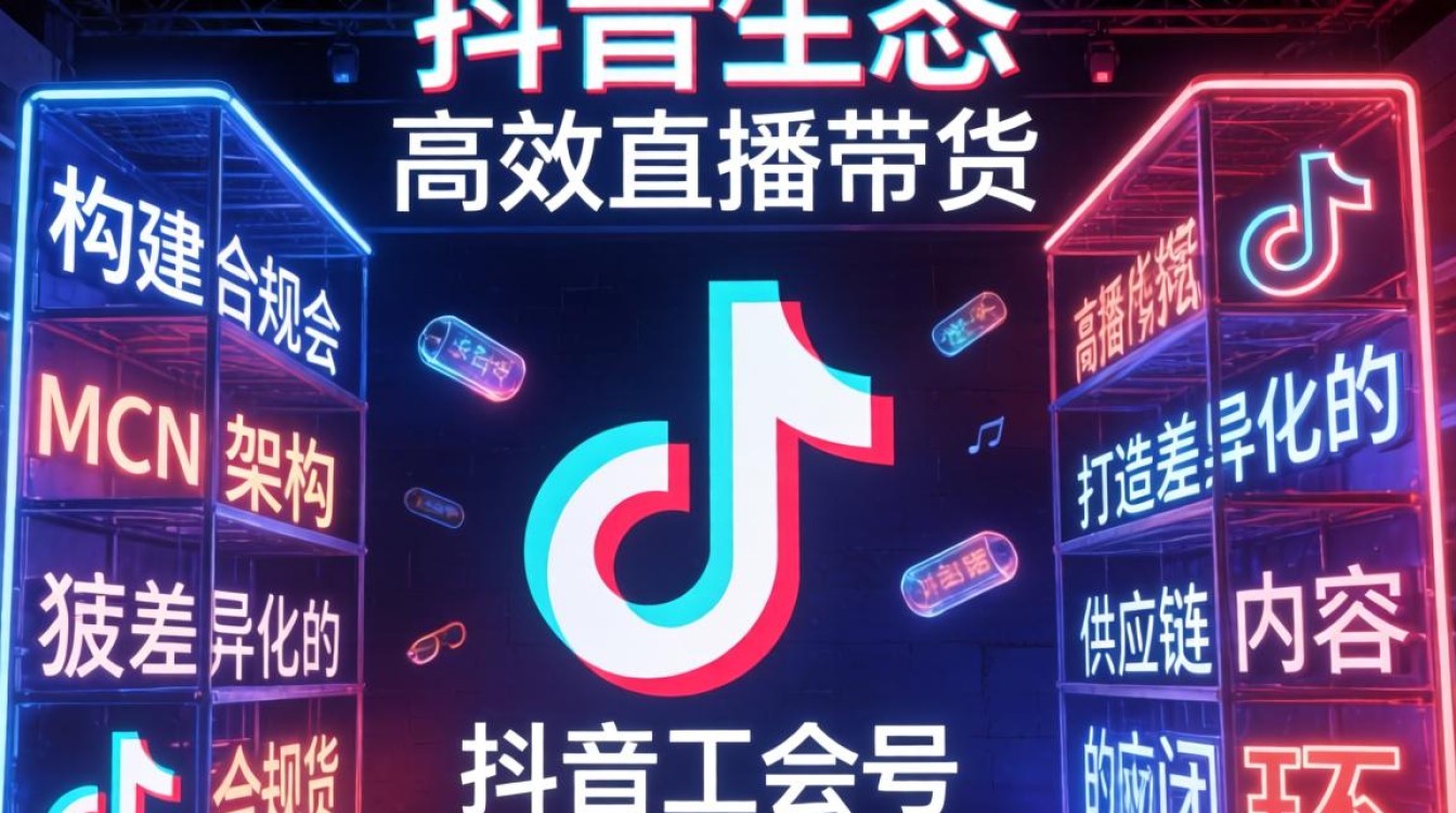 抖音工会号申请流程与直播带货技巧