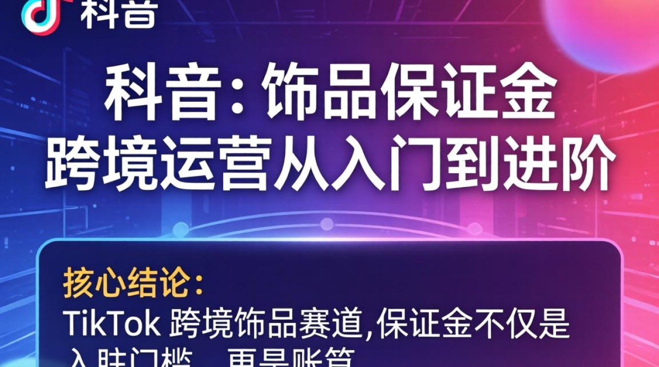 TikTok 饰品保证金多少