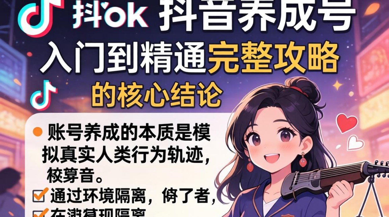 TikTok 抖音养成号从入门到精通完整攻略