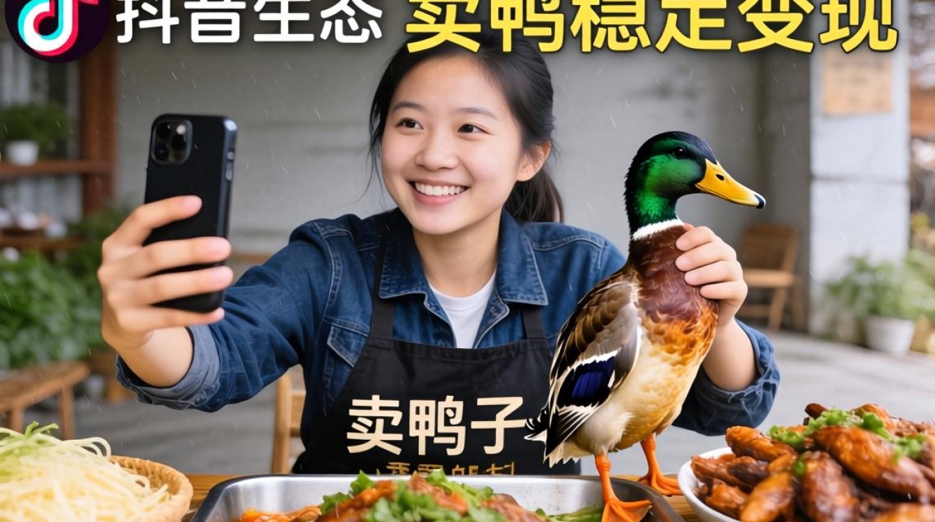 抖音卖鸭子变现私域运营技巧