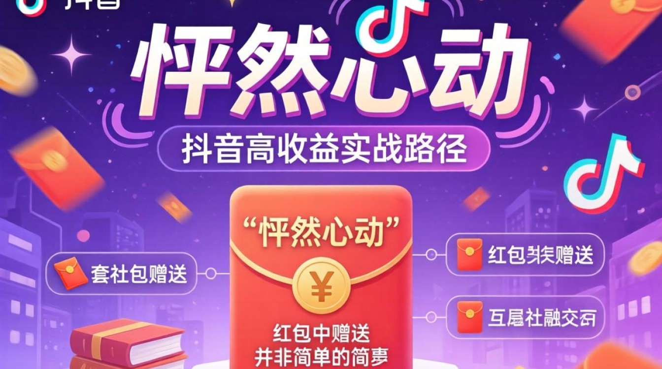 抖音怦然心动怎么送红包