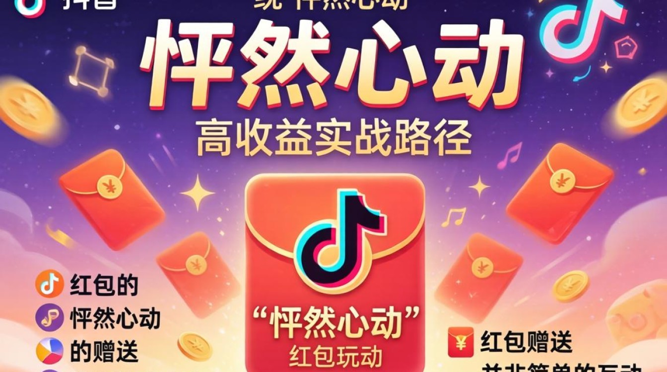 抖音怦然心动怎么送红包