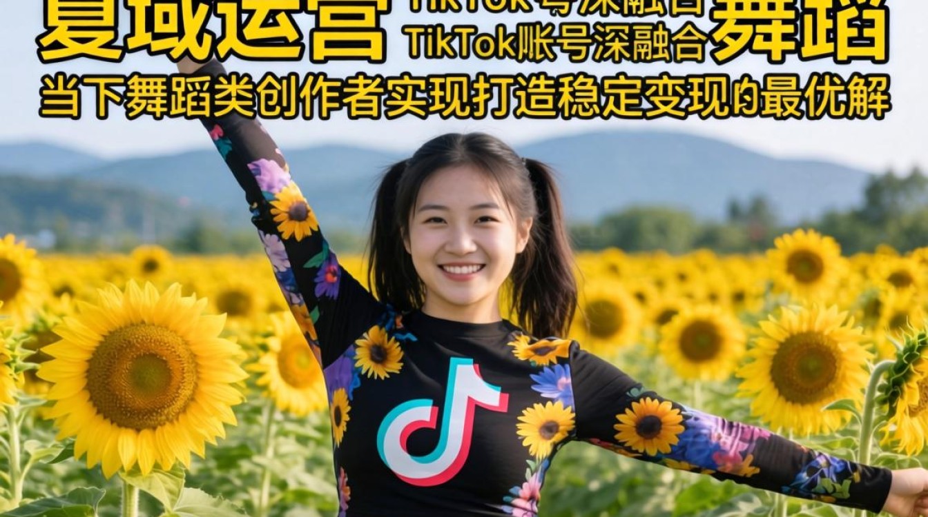 向日葵舞蹈 TikTok 如何打造稳定变现