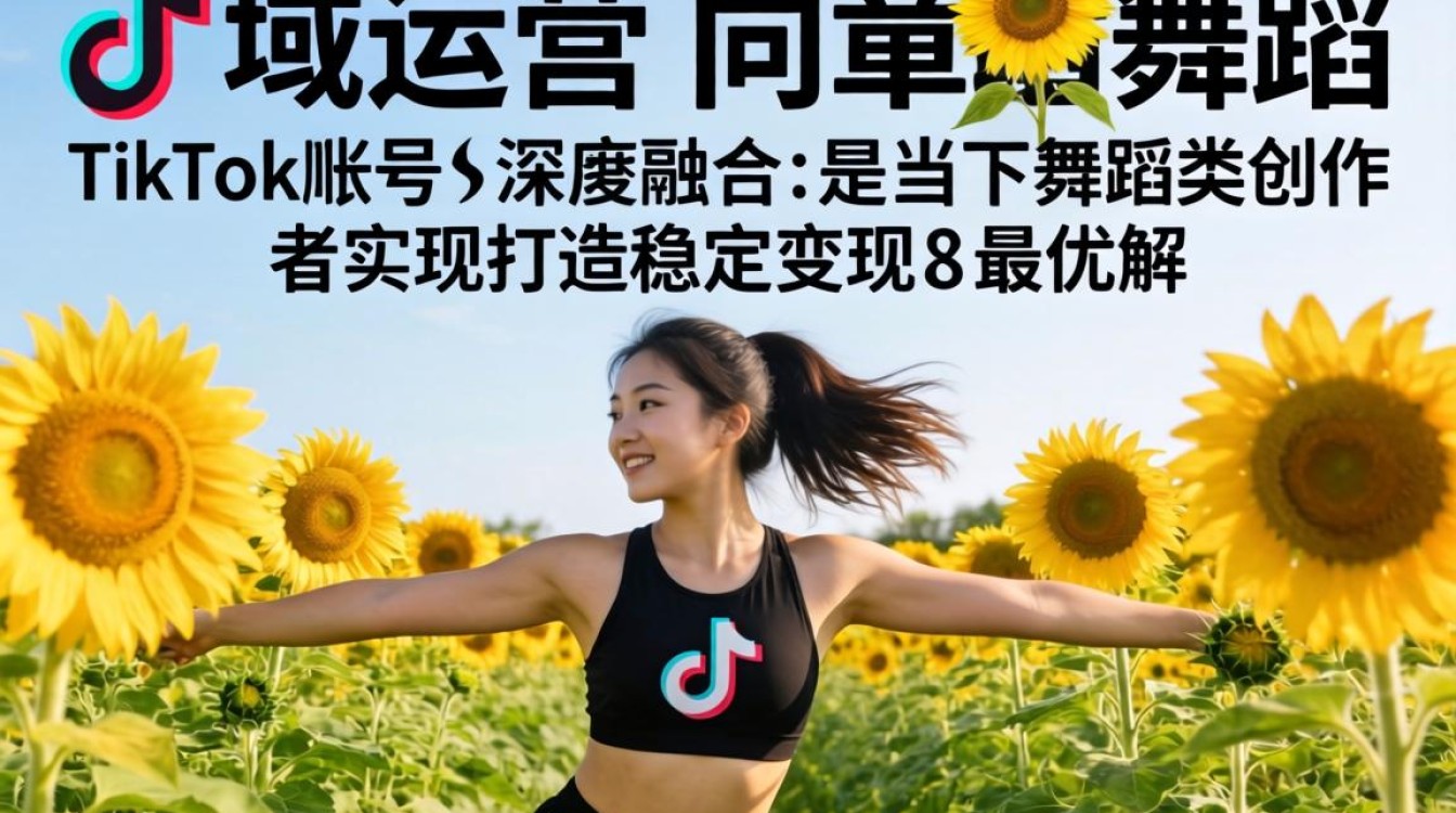 向日葵舞蹈 TikTok 如何打造稳定变现