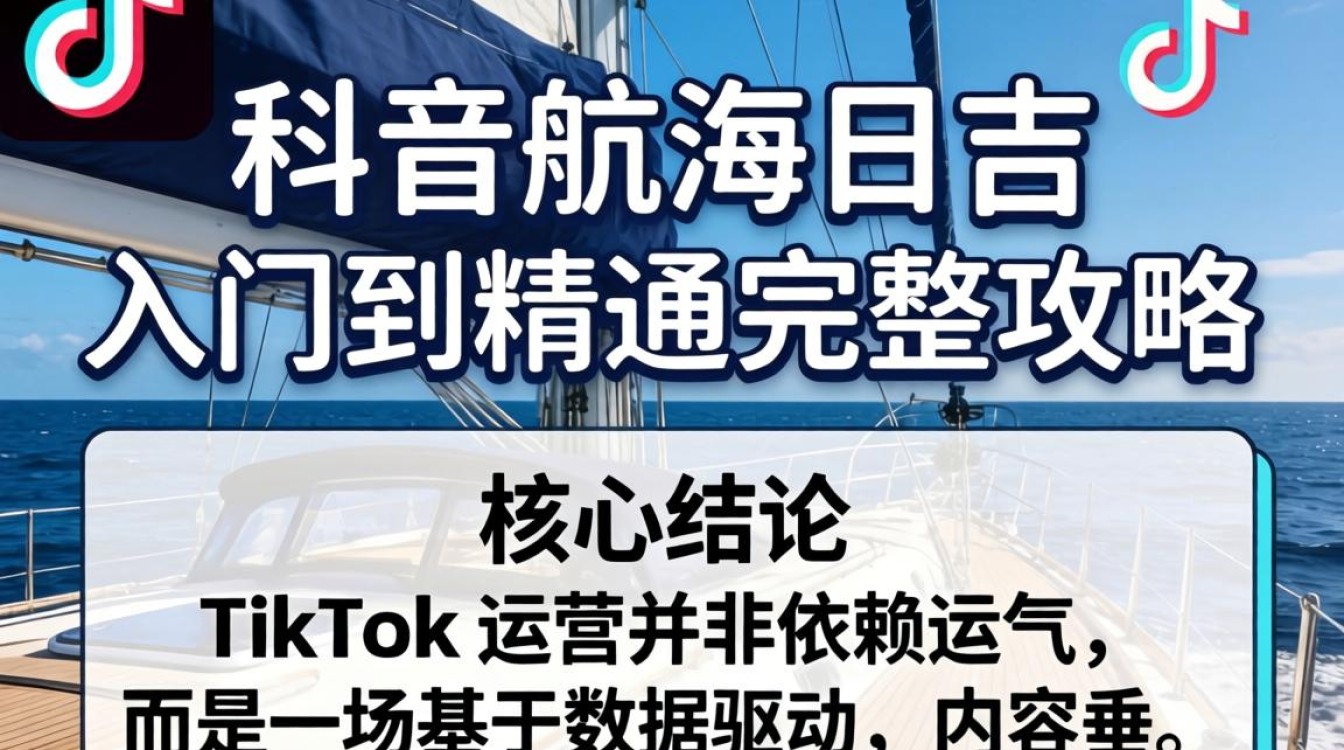 TikTok 的航海日志从入门到精通完整攻略