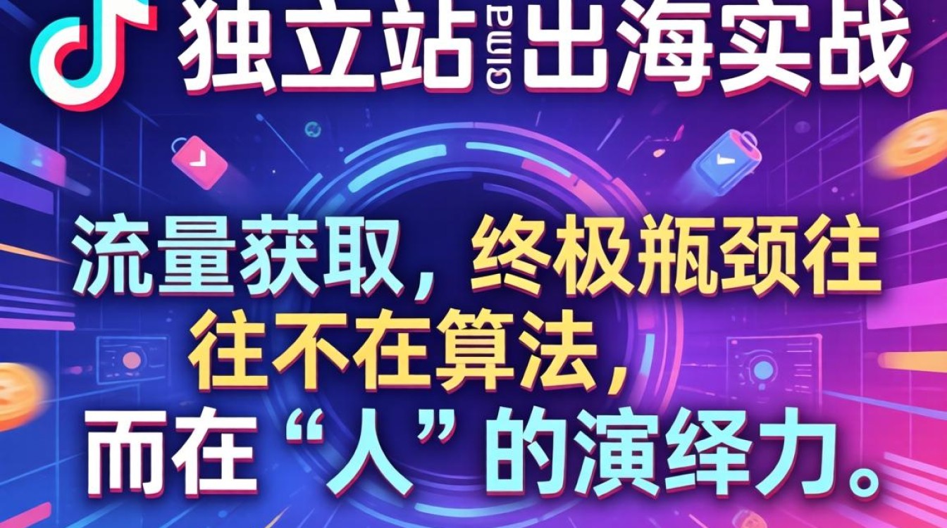 TikTok 男主持人独立站建站海外电商指南