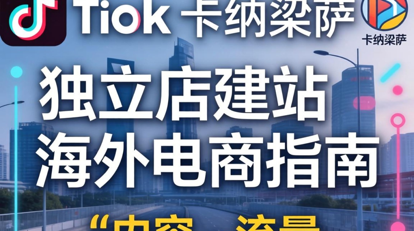 TikTok 卡纳切萨独立站建站海外电商指南