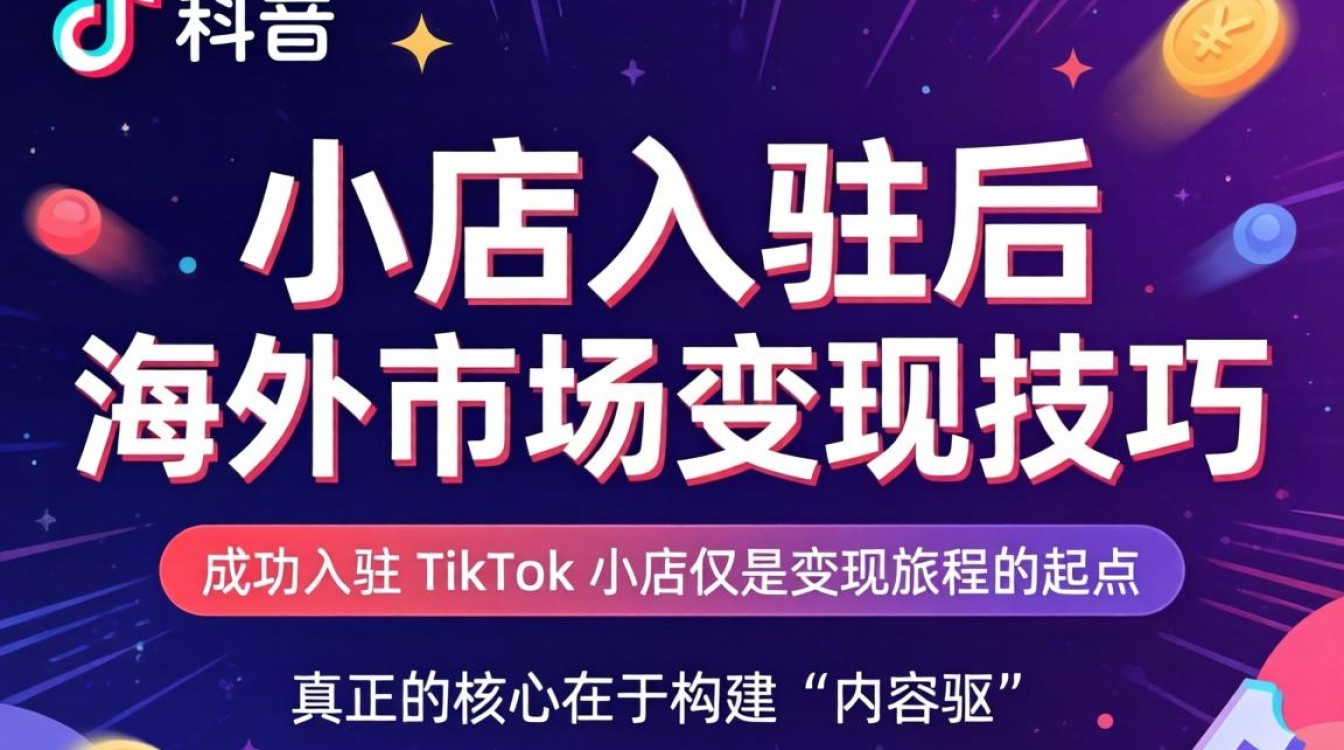 TikTok 小店入驻后怎么快速变现