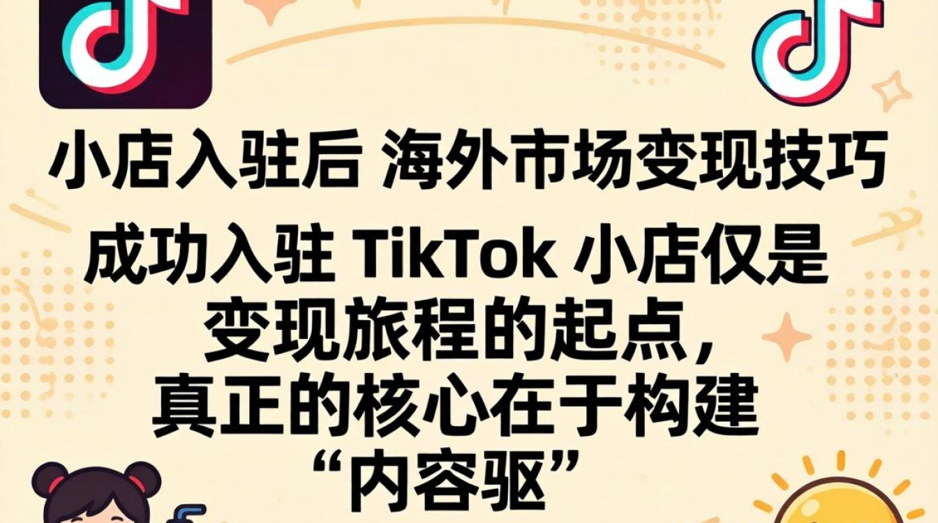TikTok 小店入驻后怎么快速变现