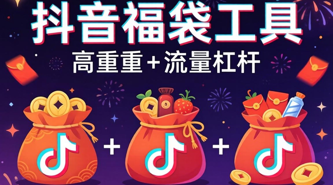 抖音福袋送人技巧与赚钱玩法实战