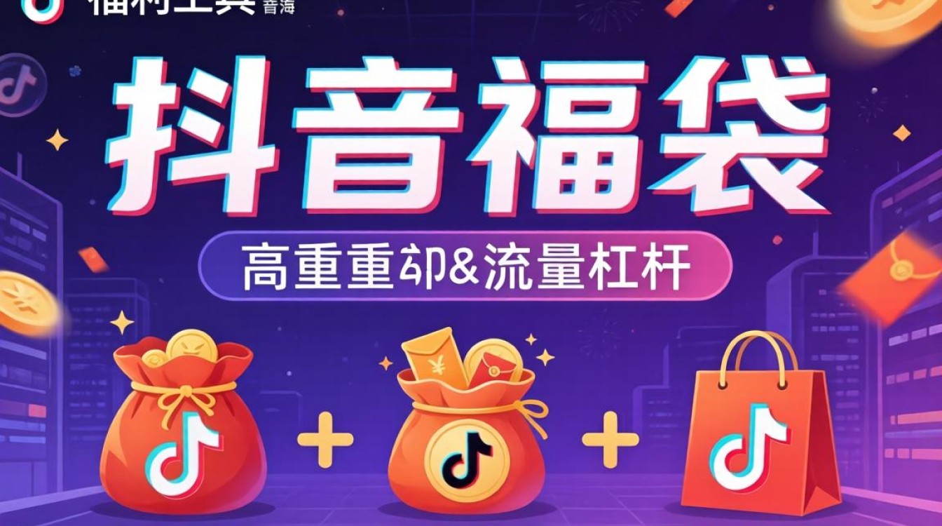 抖音福袋送人技巧与赚钱玩法实战