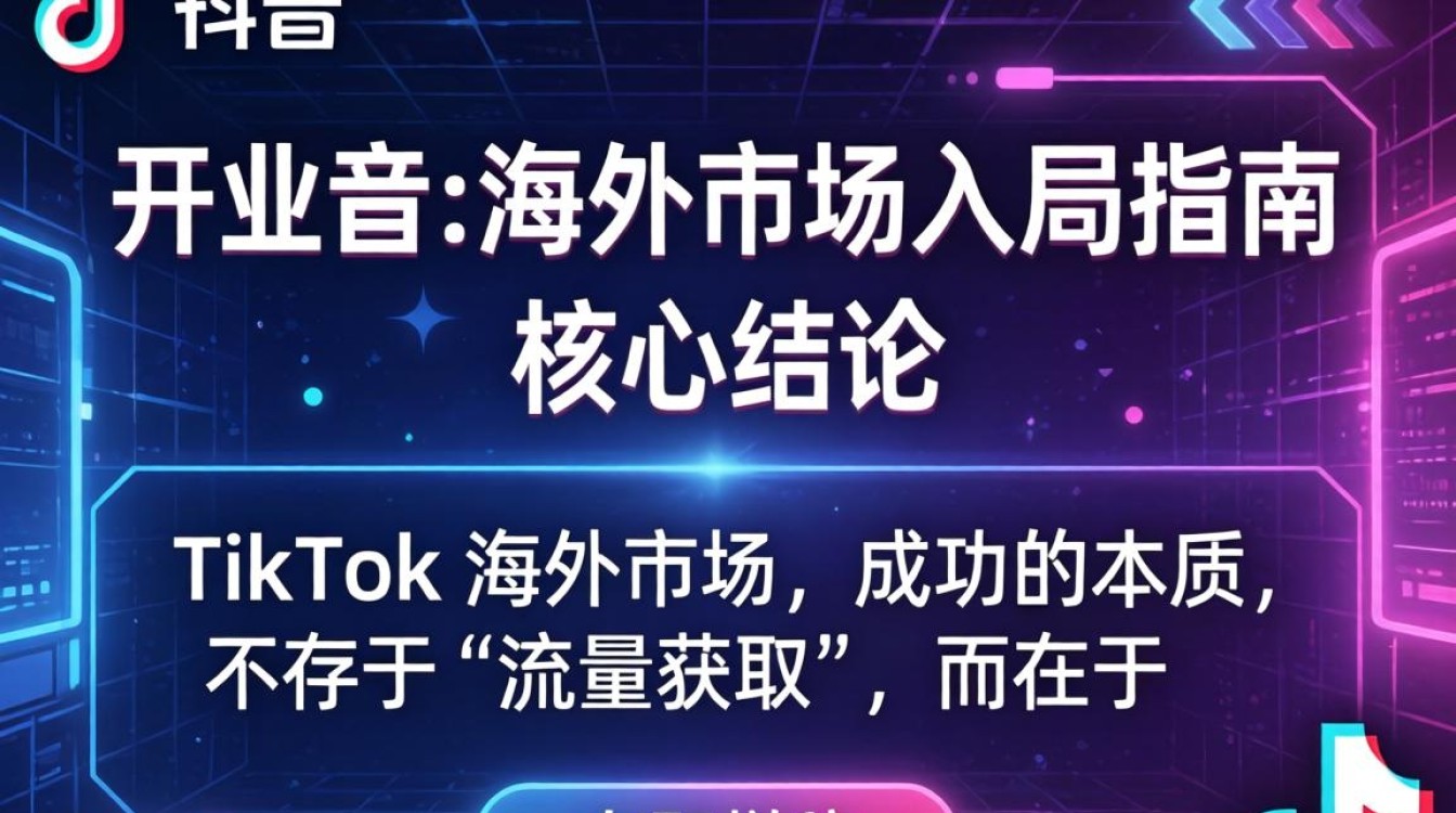 TikTok 的开场白 海外市场入局指南