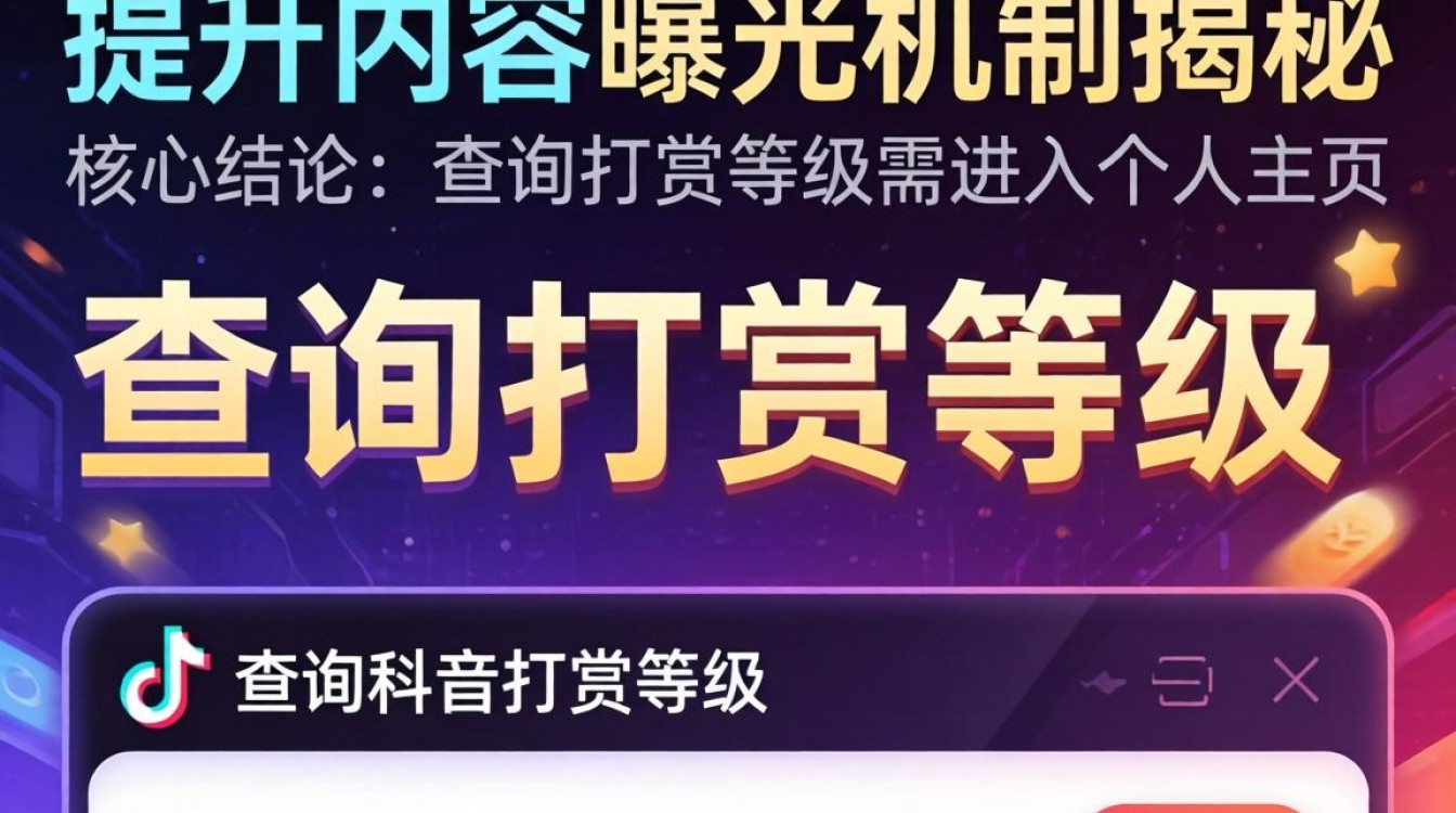 抖音怎么查询打赏等级呢