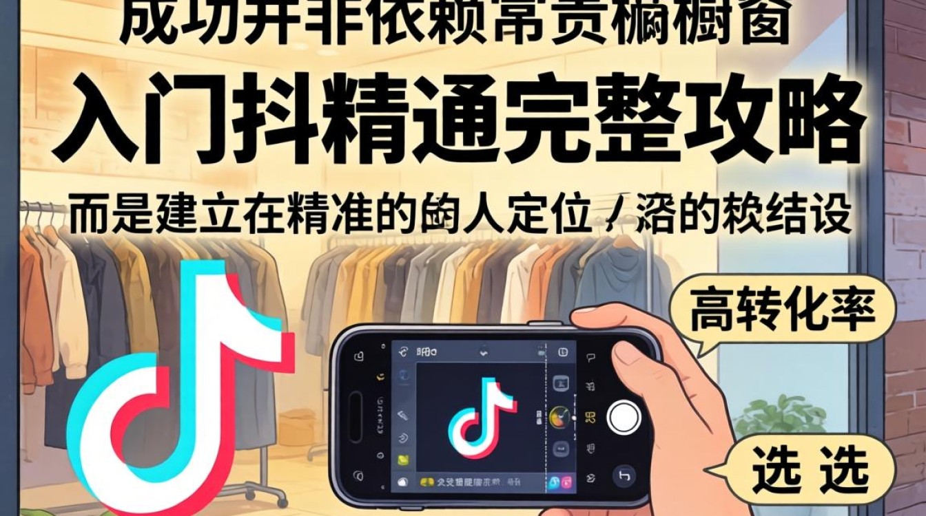 抖音橱窗带货流程与开通条件