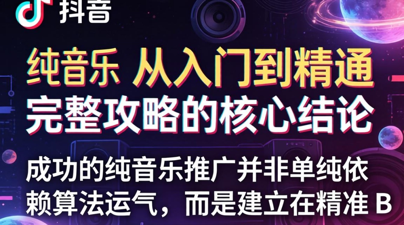 TikTok 推荐纯音乐从入门到精通完整攻略