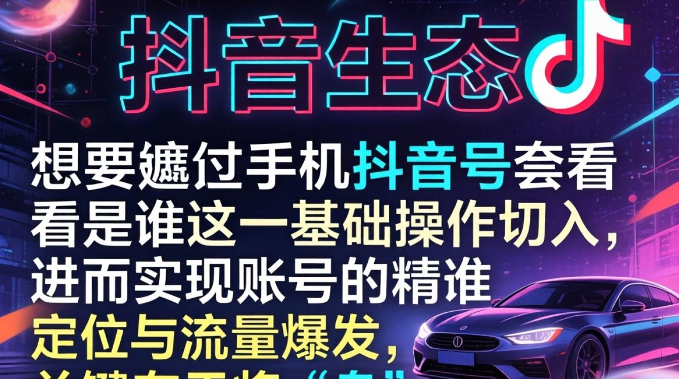 手机抖音号怎么看是谁